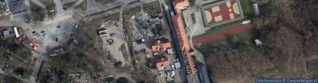 Zdjęcie satelitarne Zieleń Miejska Usługi Kamieniarskie Marek Smolarski
