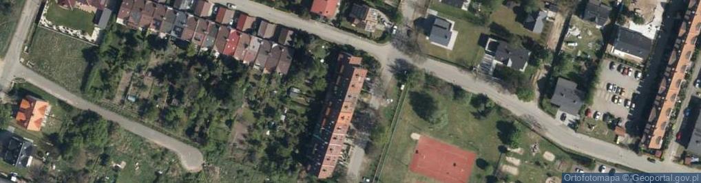 Zdjęcie satelitarne Zielińska E., Wrocław