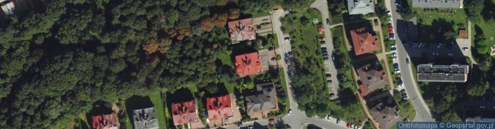 Zdjęcie satelitarne Zielińska HB Projekt