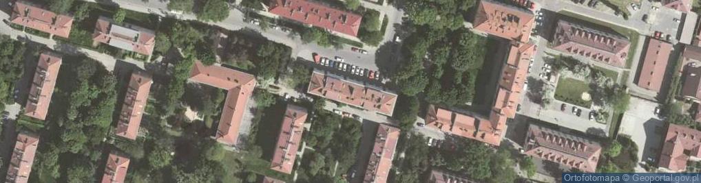 Zdjęcie satelitarne Zielińska