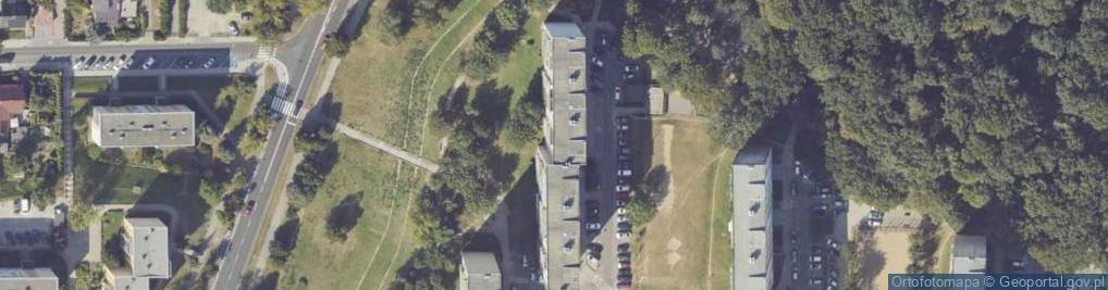 Zdjęcie satelitarne Zielona Fala