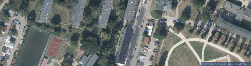 Zdjęcie satelitarne Zielona Ostoja