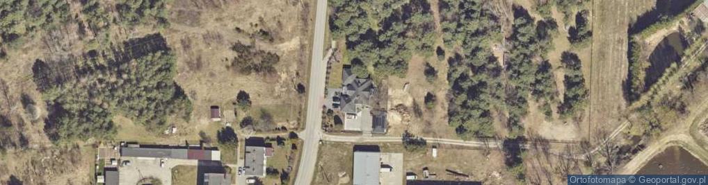Zdjęcie satelitarne Zielone Ogrody