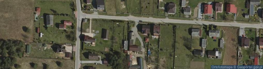 Zdjęcie satelitarne Zimna Wies�Awa Us�Ugi Handel Drewnem