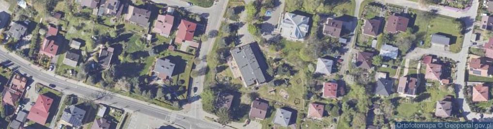 Zdjęcie satelitarne Żłobek Miejski w Krośnie