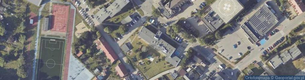 Zdjęcie satelitarne Żłobek Miejski w Międzychodzie