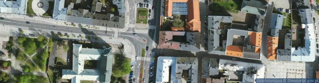 Zdjęcie satelitarne Złoty Róg Delikatesy Barczak Wanda Olejnik Katarzyna Olejnik Tomasz