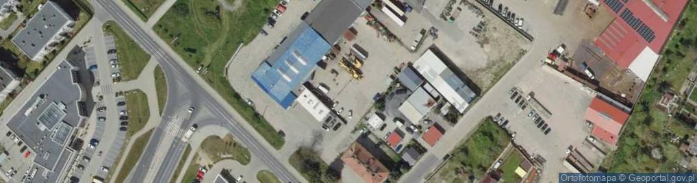 Zdjęcie satelitarne Zmech Trans Transport Roboty Ziemne i Budowlane