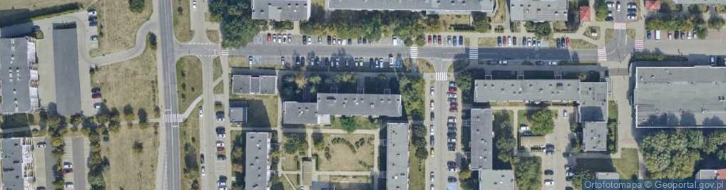Zdjęcie satelitarne Zpu Ce Ter Guźlecka Elżbieta Guźlecki Janusz