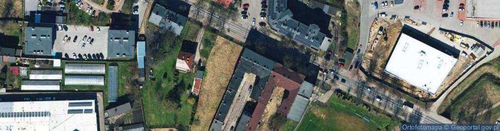Zdjęcie satelitarne Zrzeszenie Handlu i Usług w Radomsku