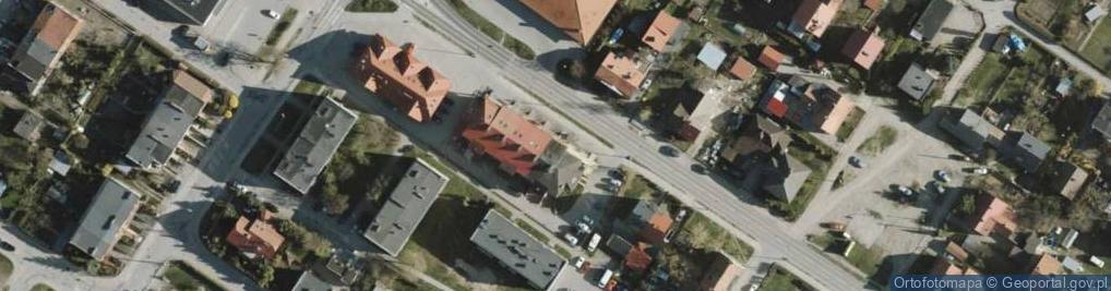 Zdjęcie satelitarne Zrzeszenie Producentów Drobiu w Iławie