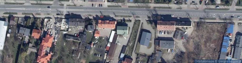 Zdjęcie satelitarne Zrzeszenie Producentów Integrowanej Produkcji Owoców w Sieradzu