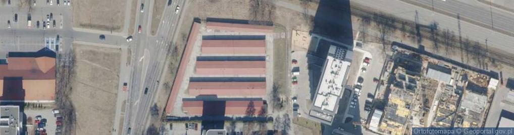 Zdjęcie satelitarne Zrzeszenie Użytkowników Parkingu Strzeżonego