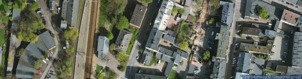 Zdjęcie satelitarne Zrzeszenie Właścicieli i Zarządców Domów w Piotrkowie Trybunalskim