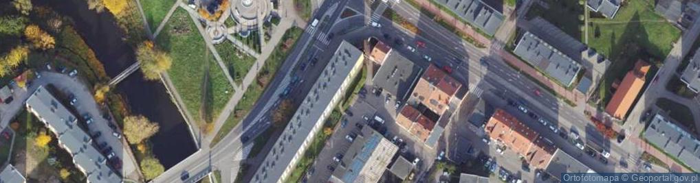 Zdjęcie satelitarne ZTM Serwis Zbigniew Myśkiewicz
