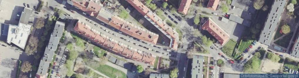 Zdjęcie satelitarne Zuzanna Kupczyk Transport Drgowy