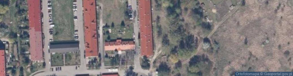 Zdjęcie satelitarne Zuzia