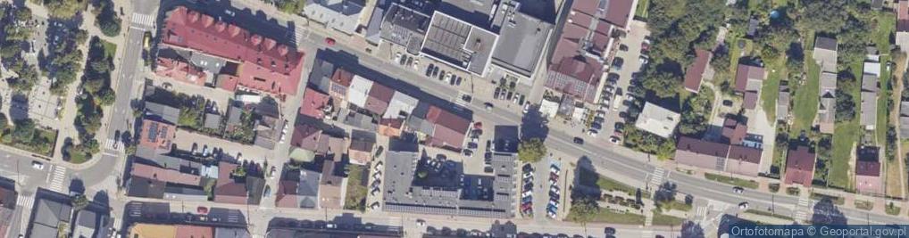 Zdjęcie satelitarne Związek Gmin Ziemi Włoszczowskiej