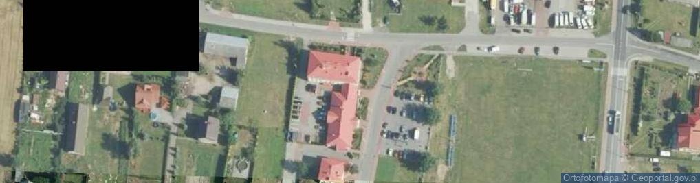 Zdjęcie satelitarne Związek Międzygminny Gmin Żabno i Lisia Góra DS Zaopatrzenia Wsi w Wodę
