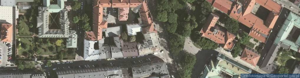 Zdjęcie satelitarne Związek Nauczycielstwa Polskiego w Uniwersytecie Jagiellońskim