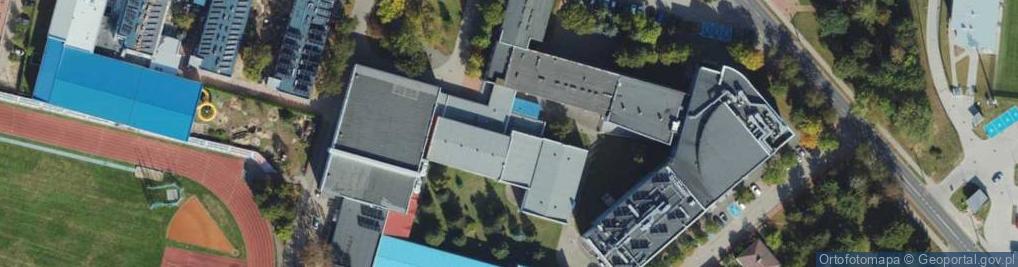 Zdjęcie satelitarne Związek Nauczycielstwa Polskiego Zamiejscowy Wydział Wychowania Fizycznego w Białej Podlaskiej