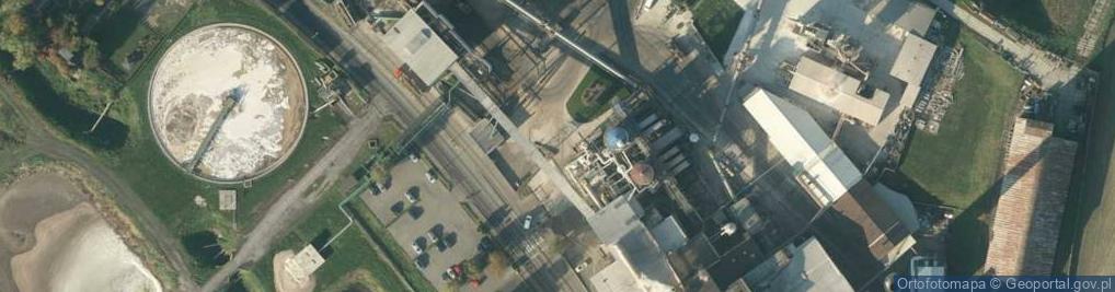 Zdjęcie satelitarne Związek Plantatorów Buraka Cukrowego przy Cukrowni Cerekiew w Ciężkowicach