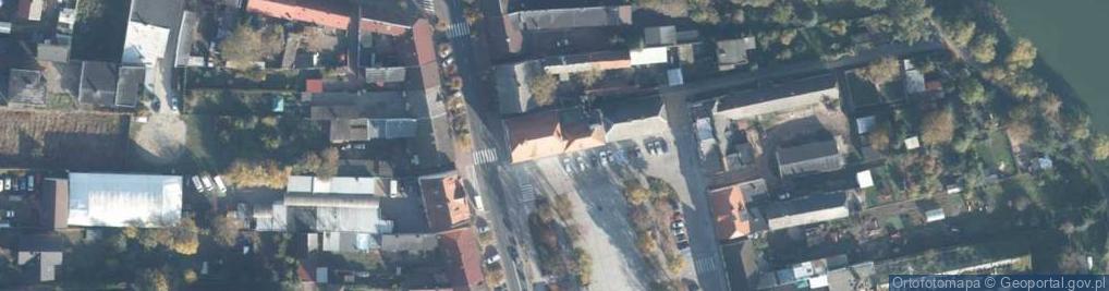 Zdjęcie satelitarne Związek Wędkarski Jezioro Czarne