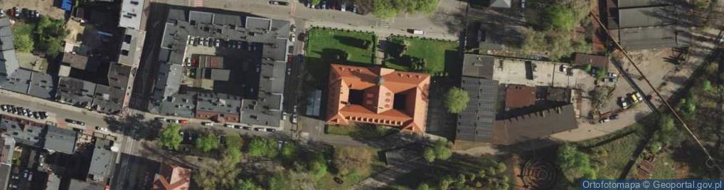 Zdjęcie satelitarne Związek Zawodowy Kadra Huty Katowice Walcowni Blach Grubych Batory w Chorzowie