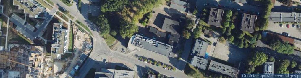 Zdjęcie satelitarne Związek Zawodowy Kadra Pracowników Przedsiębiorstwa Eksportu i Importu Kopex w Katowicach