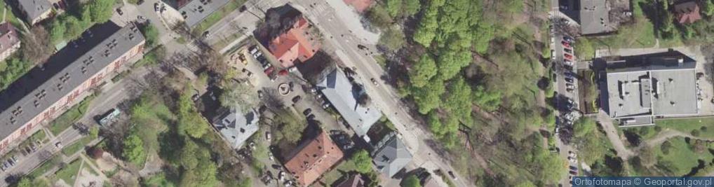 Zdjęcie satelitarne Związek Zawodowy Kadra przy Południowym Koncernie Węglowym w Jaworznie Zakład Górniczy Sobieski