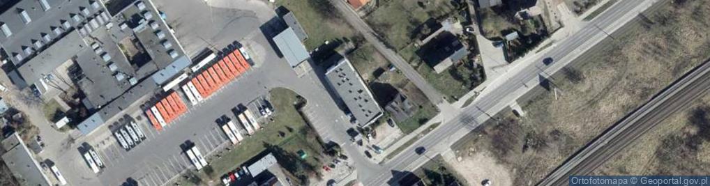 Zdjęcie satelitarne Związek Zawodowy Kierowców i Motorniczych Komunikacji Miejskiej w Gorzowie Wielkopolskim