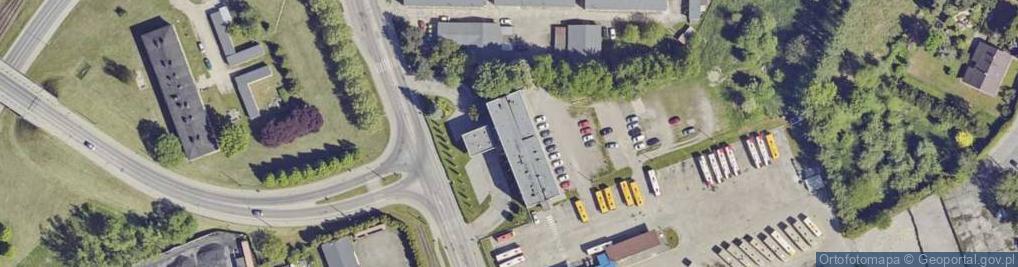 Zdjęcie satelitarne Związek Zawodowy Kierowców Komunikacji Miejskiej w Oświęcimiu