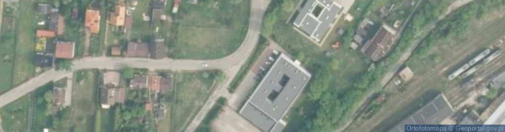 Zdjęcie satelitarne Związek Zawodowy Kolejarzy Jura przy PKP Cargo Zakład Taboru w Łazach