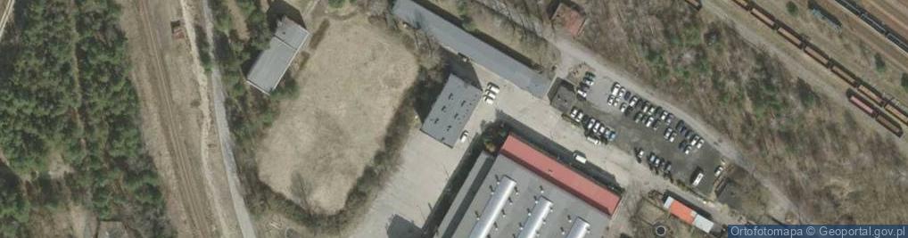 Zdjęcie satelitarne Związek Zawodowy Maszynistów PKP w Jaworznie Szczakowej