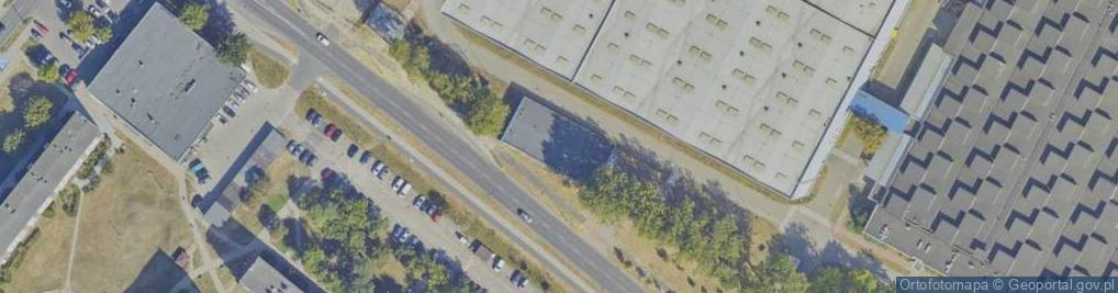 Zdjęcie satelitarne Związek Zawodowy Metalowców w Fabryce Lin i Drutu Drumet we Włocławku