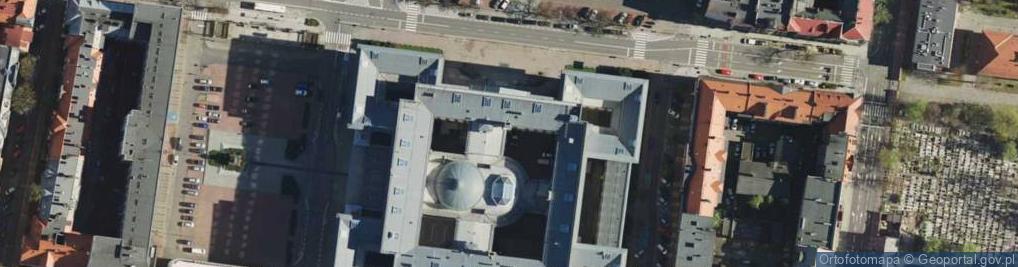 Zdjęcie satelitarne Związek Zawodowy Pracowników Administracji Województwa Śląskiego