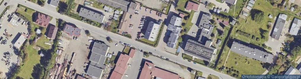 Zdjęcie satelitarne Związek Zawodowy Pracowników Domu Pomocy Społecznej w Brzozowie