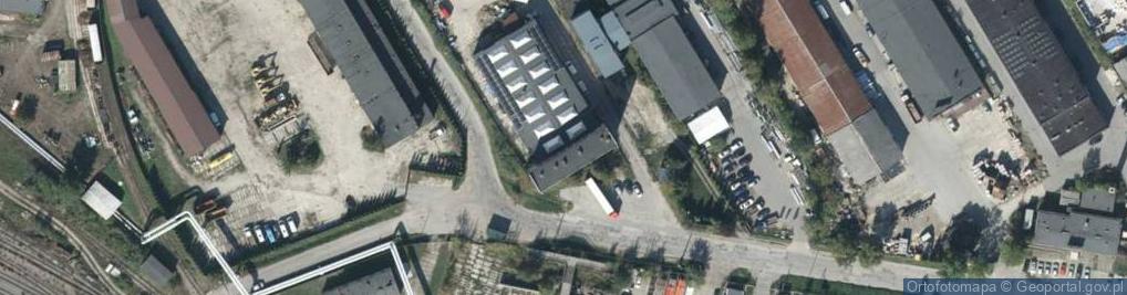 Zdjęcie satelitarne Związek Zawodowy Pracowników Fabryki Maszyn Pralniczych w Kielcach