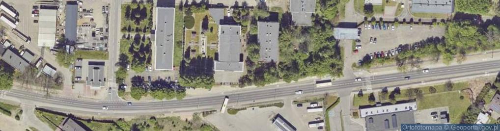 Zdjęcie satelitarne Związek Zawodowy Pracowników Fabryki Sprzętu Ratunkowego i Lamp Górniczych Faser w Tarnowskich Górach