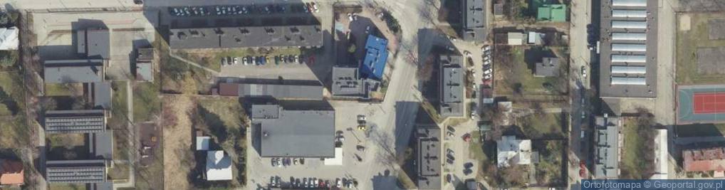 Zdjęcie satelitarne Związek Zawodowy Pracowników Melioracyjnych przy Przedsiębiorstwie Robót Inżynieryjnych i Melioracyjnych w Jaśle