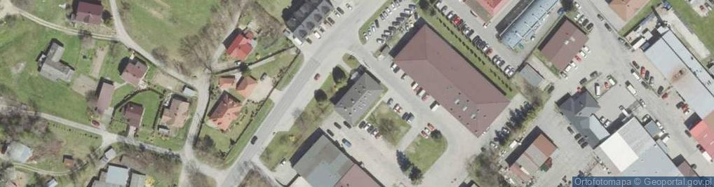 Zdjęcie satelitarne Związek Zawodowy Pracowników Miejskiego Przedsiębiorstwa Gospodarki Komunalnej w Gorlicach