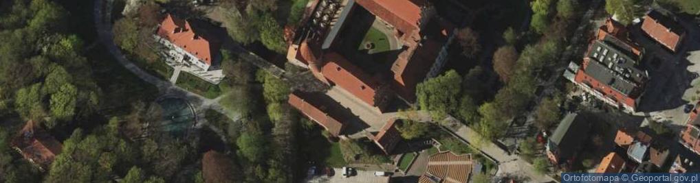 Zdjęcie satelitarne Związek Zawodowy Pracowników Muzeum Warmii i Mazur w Olsztynie