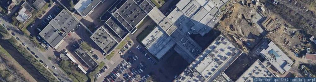 Zdjęcie satelitarne Związek Zawodowy Pracowników Ochrony Zdrowia Centrum Onkologii Instytut im M Skłodowskiej Curie Oddział w Gliwicach