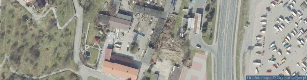 Zdjęcie satelitarne Związek Zawodowy Pracowników Okręgowej Spółdzielni Mleczarskiej w Sandomierzu