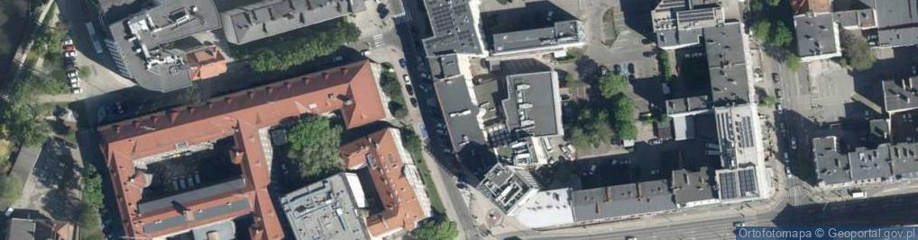 Zdjęcie satelitarne Związek Zawodowy Pracowników Orbis Oddziału Hotelu Mercure w Opolu