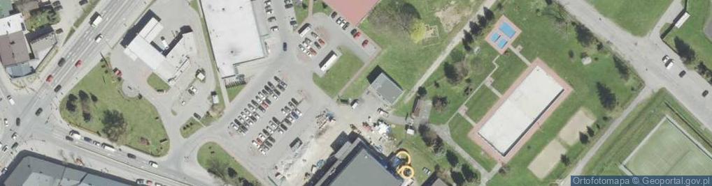 Zdjęcie satelitarne Związek Zawodowy Pracowników Ośrodka Sportu i Rekreacji w Gorlicach