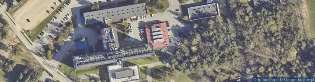 Zdjęcie satelitarne Związek Zawodowy Pracowników Pomocniczych Służby Zdrowia w Leżajsku
