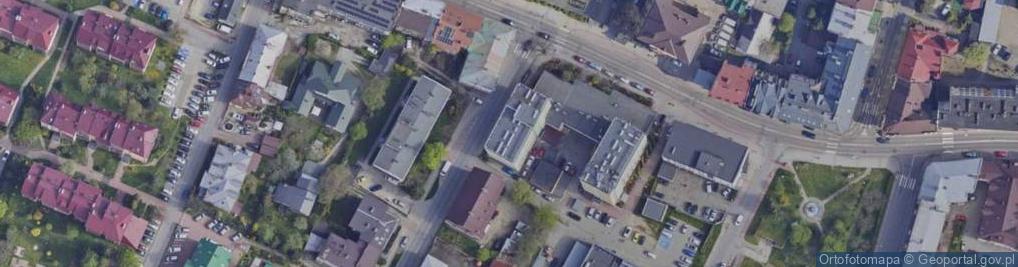 Zdjęcie satelitarne Związek Zawodowy Pracowników Powszechnej Spółdzielni Spożywców