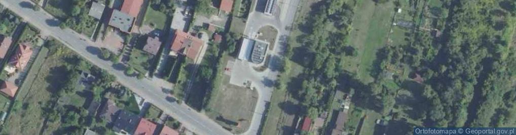 Zdjęcie satelitarne Związek Zawodowy Pracowników Przedsiębiorstwa Komunikacji Samochodowej w Końskich