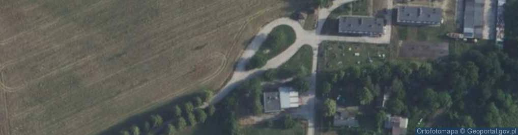 Zdjęcie satelitarne Związek Zawodowy Pracowników Rolnictwa w RP przy Stacji Badawczej Rolnictwa Ekologicznego i Hodowli Zachowawczej Zwierząt Pan w Popielnie